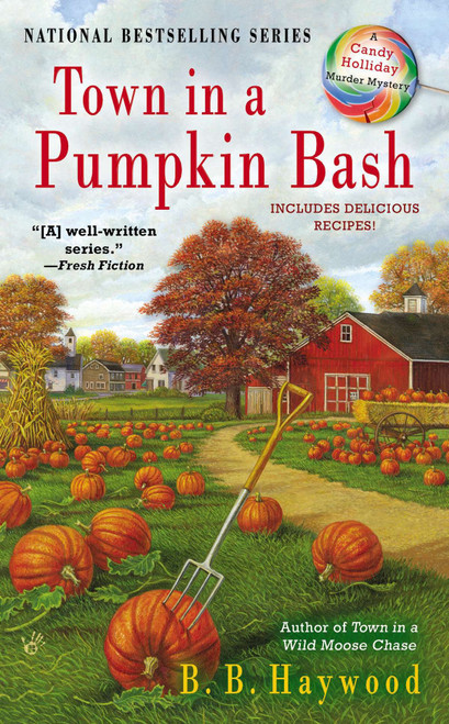 Town in a Pumpkin Bash (A Candy Holliday Murder Mystery) by B. B. Haywood, 9780425251881