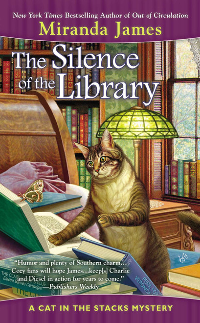 The Silence of the Library by Miranda James, 9780425257289
