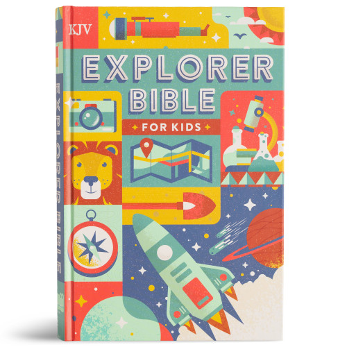 KJV Explorer Bible for Kids, Hardcover (Placing God's Word in the Middle of God's World) by Holman Bible Publishers, 9781430095798