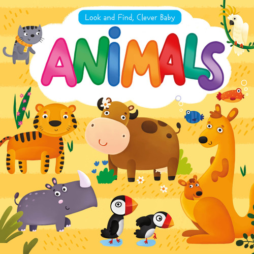 Look and Find, Clever Baby: Animals by Clever Publishing, Alina Ruban, 9798888670187