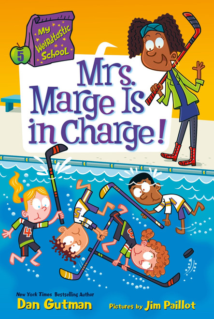 My Weirdtastic School #5: Mrs. Marge Is in Charge! by Dan Gutman, Jim Paillot, 9780063207127