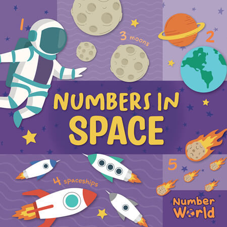 Numbers in Space by Noah Leatherland, 9781534546387