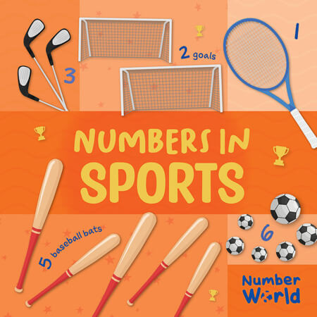 Numbers in Sports by Noah Leatherland, 9781534546417