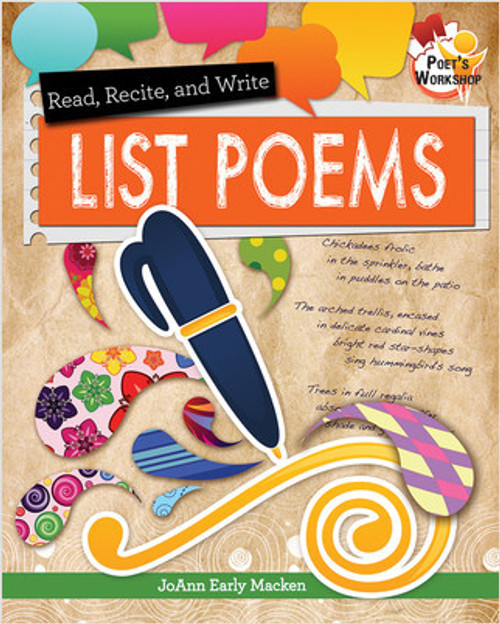 Read, Recite, and Write List Poems by JoAnn Early Macken, 9780778719656