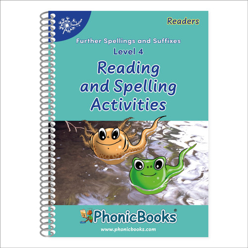 Phonic Books Dandelion Readers Reading and Spelling Activities Further Spellings and Suffixes Level 4 by Phonic Books, 9780744095333