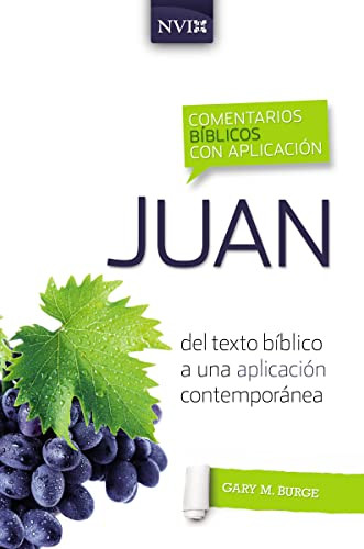 Comentario bíblico con aplicación NVI Juan (Del texto bíblico a una aplicación contemporánea) (Spanish Edition) by Gary M. Burge, 9780829771398
