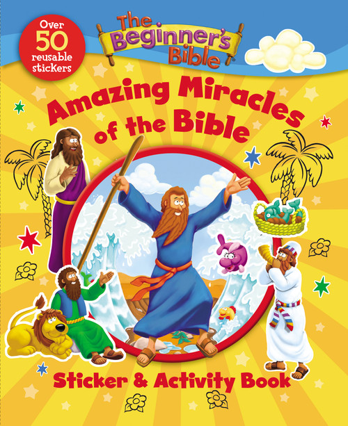 The Beginner's Bible Amazing Miracles of the Bible Sticker and Activity Book by The Beginner's Bible, 9780310141587