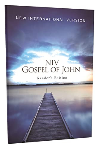 NIV, Pocket Gospel of John, Reader's Edition, Paperback (Miniature Edition) - 9780310446507 by Zondervan
