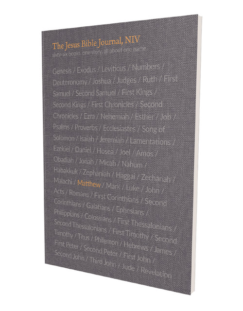 The Jesus Bible Journal, Matthew, NIV, Paperback, Comfort Print by Passion Publishing, Louie Giglio, Zondervan, 9780310455967