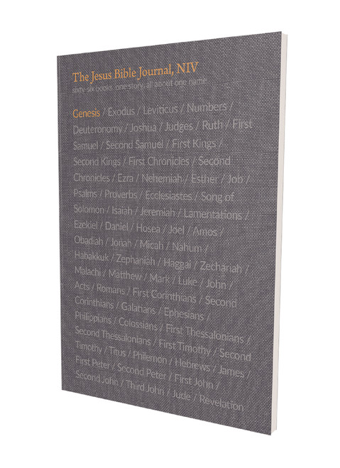 The Jesus Bible Journal, Genesis, NIV, Paperback, Comfort Print by Passion Publishing, Louie Giglio, Zondervan, 9780310456216