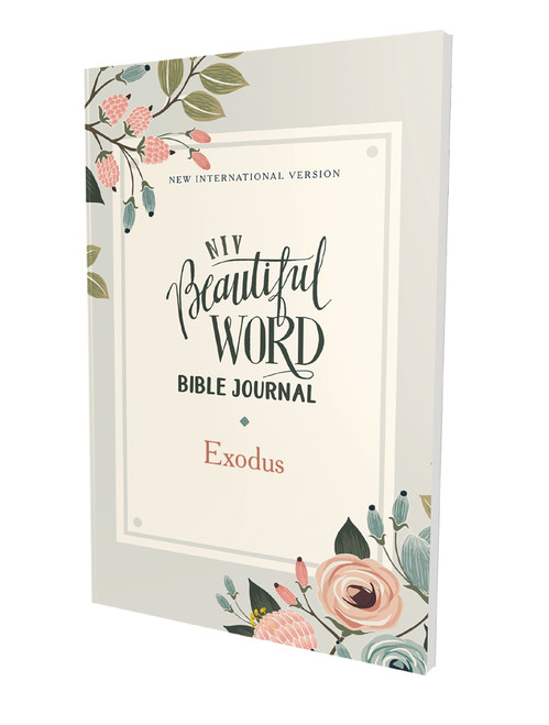 NIV, Beautiful Word Bible Journal, Exodus, Paperback, Comfort Print by Zondervan, 9780310457596