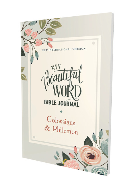 NIV, Beautiful Word Bible Journal, Colossians and   Philemon, Paperback, Comfort Print by Zondervan, 9780310457985