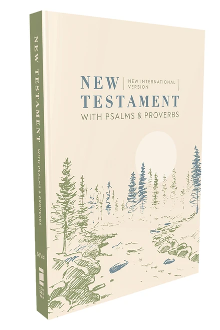 NIV, New Testament with Psalms and Proverbs, Pocket-Sized, Paperback, Tree, Comfort Print (Miniature Edition) by Zondervan, 9780310463986