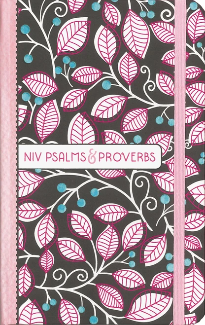 NIV, Psalms and Proverbs, Hardcover, Pink, Comfort Print (Poetry and Wisdom for Today) by Zondervan, 9780310765776