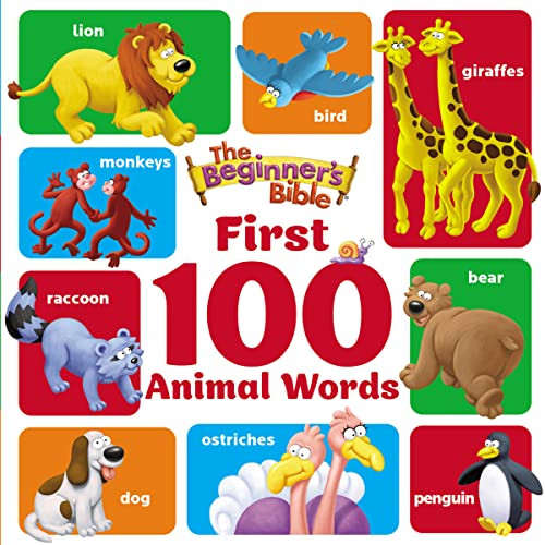 The Beginner's Bible First 100 Animal Words by The Beginner's Bible, 9780310770633