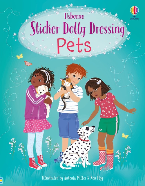 Sticker Dolly Dressing Pets by Fiona Watt, Non Taylor, 9781805075325