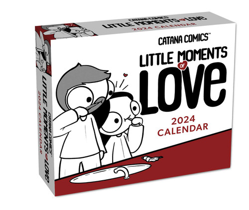 Catana Comics: Little Moments of Love 2024 Day-to-Day Calendar by Catana Chetwynd, 9781524878849