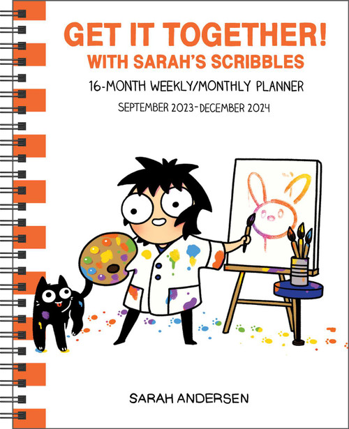 Sarah's Scribbles 16-Month 2023-2024 Weekly/Monthly Planner Calendar (Get It Together!) by Sarah Andersen, 9781524880026