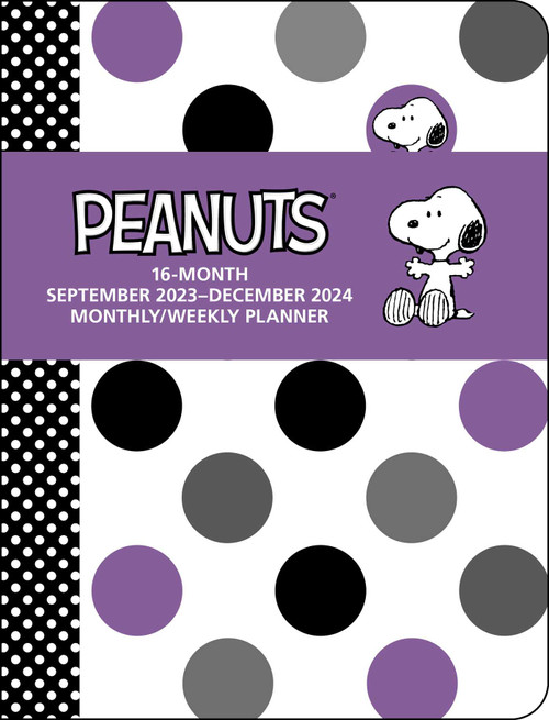 Peanuts 16-Month 2023-2024 Monthly/Weekly Planner Calendar by Peanuts Worldwide LLC, Charles M. Schulz, 9781524881054