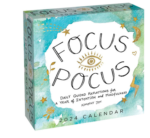 Focus Pocus 2024 Day-to-Day Calendar by Kimothy Joy, 9781524883935
