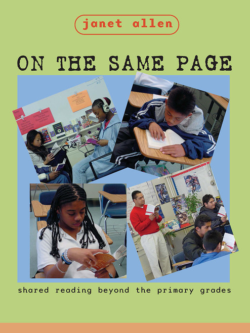 On the Same Page (Shared Reading Beyond the Primary Grades) by Janet Allen, 9781571103321