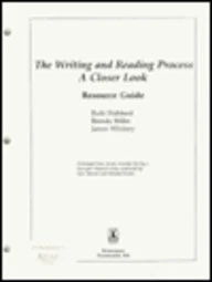  (A Closer Look) by Donald H. Graves, Jane Hansen, 9780435084776