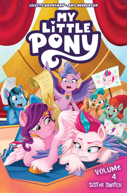 My Little Pony, Vol. 4: Sister Switch by Celeste Bronfman, Amy Mebberson, 9798887240992