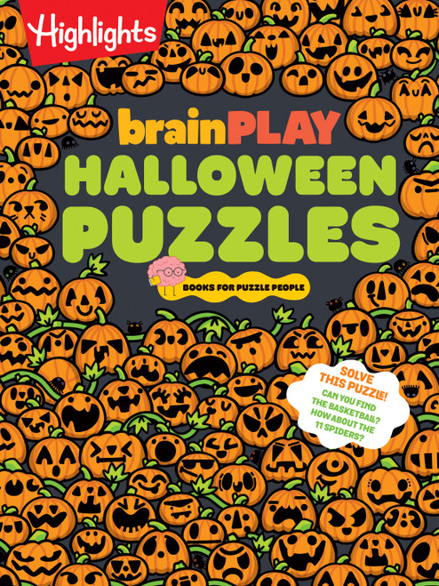 brainPLAY Halloween Puzzles by Highlights, 9781639622511
