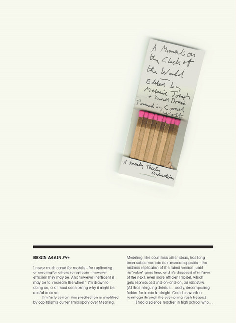 A Moment on the Clock of the World (A Foundry Theatre Production) by Melanie Joseph, David Bruin, 9781642590296