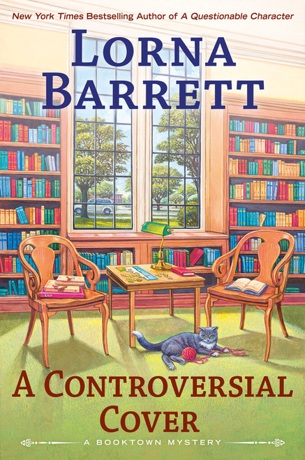 A Controversial Cover by Lorna Barrett, 9780593549445