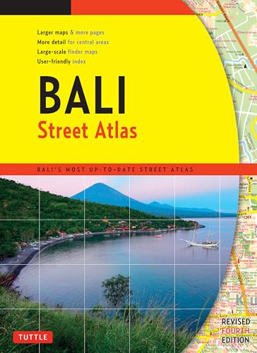 Bali Street Atlas Fourth Edition by Periplus Editions, 9780804845298