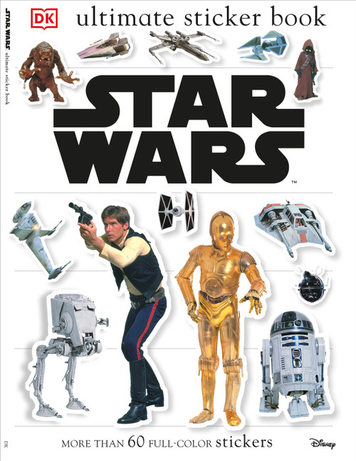 Ultimate Sticker Book: Star Wars (More Than 60 Reusable Full-Color Stickers) by DK, 9780756607647