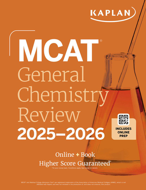 MCAT General Chemistry Review 2025-2026 (Online + Book) by Kaplan Test Prep, 9781506294209