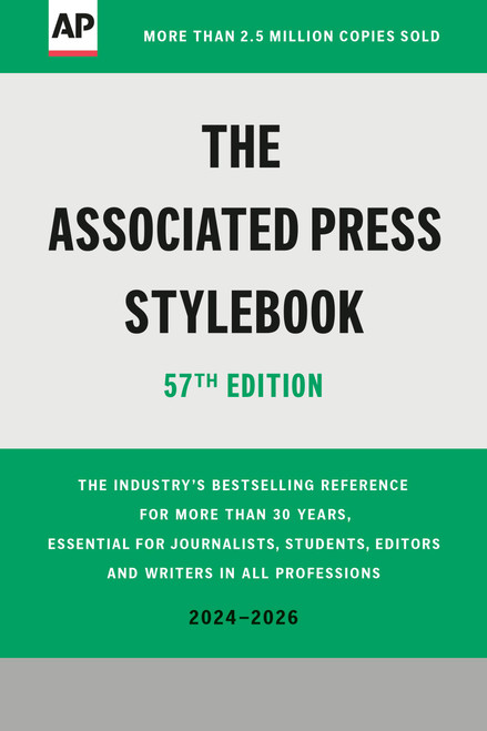 The Associated Press Stylebook (2024-2026) by The Associated Press, 9781541605114