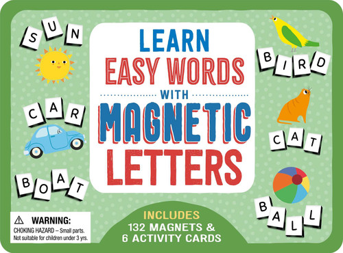 Learn Easy Words with Magnetic Letters (Includes 132 Magnets & 6 Activity Cards) by IglooBooks, Sue  Downing, 9781837717897