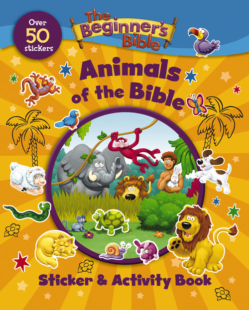 The Beginner's Bible Animals of the Bible Sticker and Activity Book by The Beginner's Bible, 9780310141563