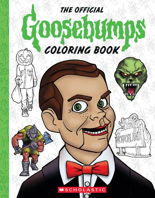 Goosebumps: The Official Coloring Book by Brandon Dorman, Jenna Ballard, 9781546131106
