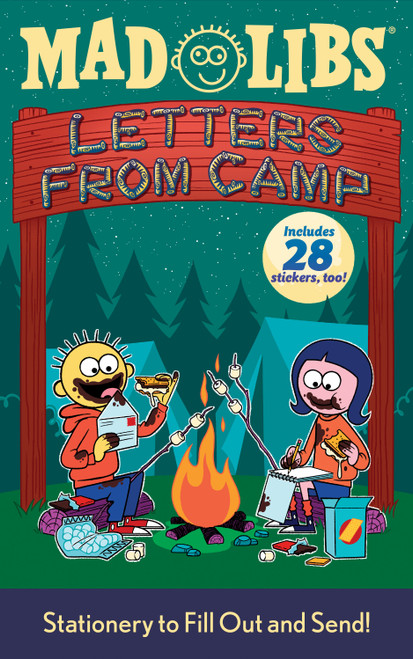 Letters from Camp Mad Libs (Stationery to Fill Out and Send! Includes 28 Stickers Too!) by Mad Libs, 9780843118278