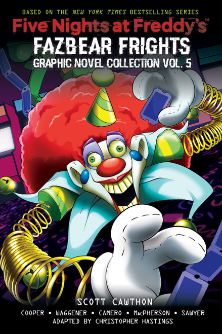 Five Nights at Freddy's: Fazbear Frights Graphic Novel Collection Vol. 5 by Scott Cawthon, Elley Cooper, Andrea Waggener, Christopher Hastings, Diana Camero, Coryn Macpherson, Benjamin Sawyer, 9781339005348
