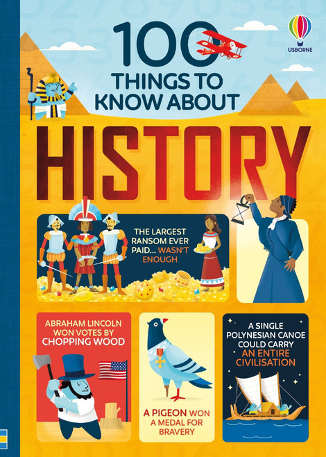 100 Things to Know About History by Jerome Martin, Laura Cowan, Minna Lacey, Parko Polo, Federico Mariani, 9781835406847