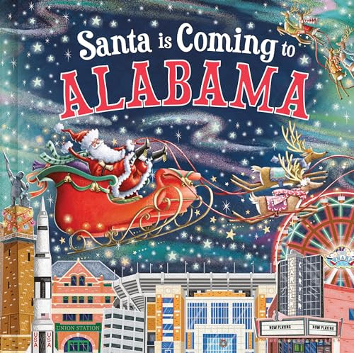 Santa Is Coming to Alabama - 9781728287287 by Steve Smallman, Reuben McHugh, 9781728287287