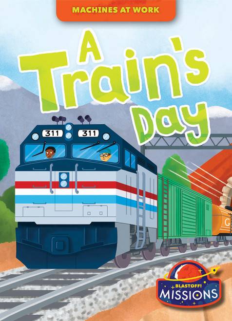 A Train's Day - 9798886875270 by Dana Fleming, Betsy Rathburn, Christos Skaltsas, 9798886875270