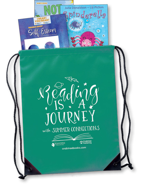 First Grade Bronze Summer Connections Backpack by Crabtree, Seahorse Publishing, 9781039623330