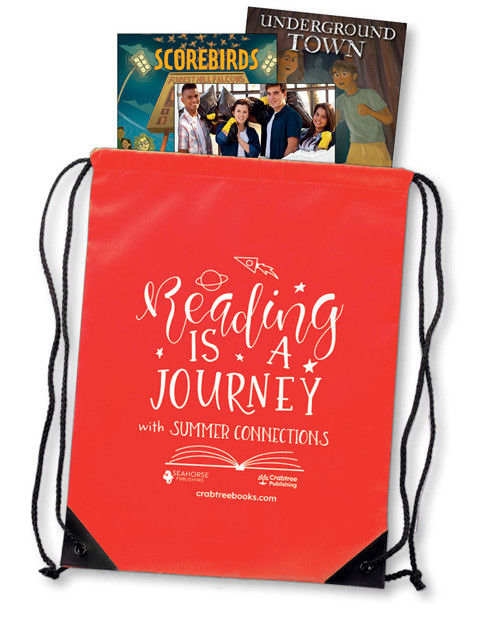 Eighth Grade Bronze Summer Connections Backpack by Crabtree, Seahorse Publishing, 9781039623408