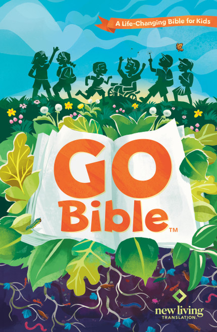 NLT GO Bible for Kids  (Hardcover) (A Life-Changing Bible for Kids) by New Living Translation, Tyndale, 9781496455703