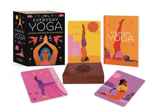 Everyday Yoga (50 Poses for Healing & Relaxation) (Miniature Edition) by Running Press, 9780762487813