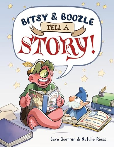 Bitsy & Boozle Tell a Story! (A Graphic Novel) - 9780063326620 by Sara Goetter, Natalie Riess, Natalie Riess, Sara Goetter