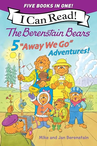 The Berenstain Bears: Five "Away We Go" Adventures! by Mike Berenstain, Jan Berenstain, Mike Berenstain, 9780063355637