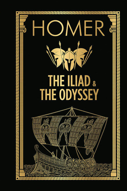 HOMER: The Iliad & the Odyssey (Deluxe Hardbound Edition) by Homer, 9789388144292
