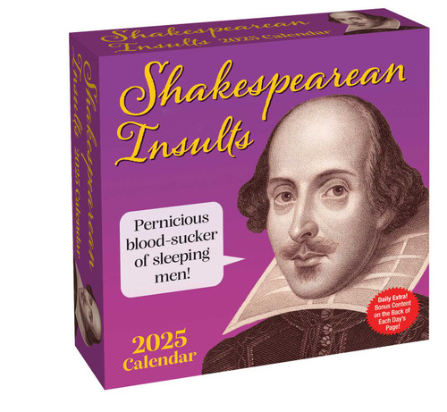 Shakespearean Insults 2025 Day-to-Day Calendar by Andrews McMeel Publishing, 9781524889470